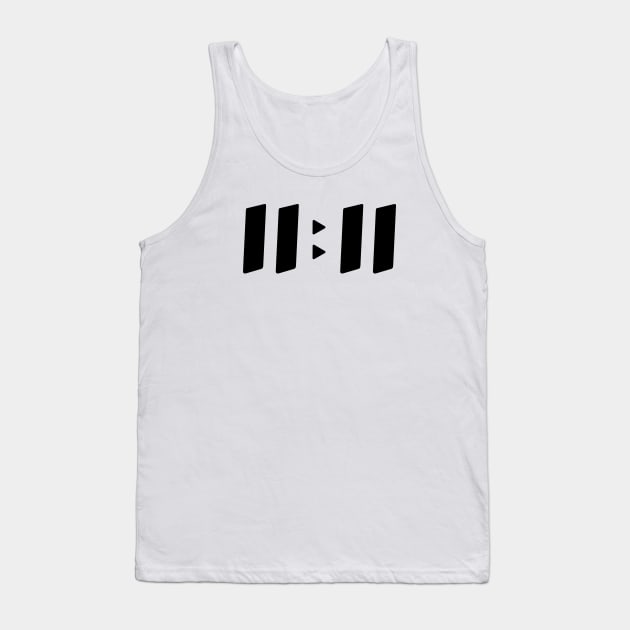 11:11 Tank Top by AdultSh*t